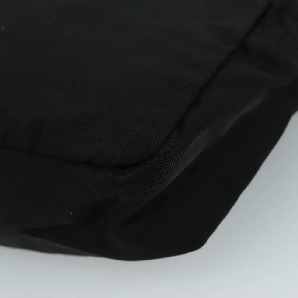 PRADA Pouch Nylon Black Silver Auth bs20983 - Picture 15 of 16